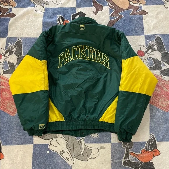 Vintage Green Bay packers logo 7 jacket